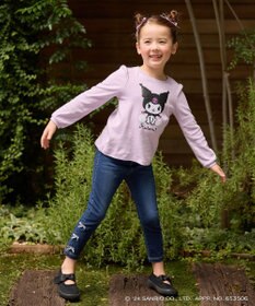 ANY KIDS 【any FAM×サンリオキャラクターズ】ミラクルスパンコール長袖Tシャツ