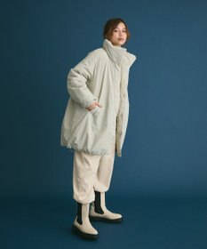 Green Parks シームレス中綿ドロストコート