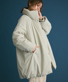 Green Parks シームレス中綿ドロストコート