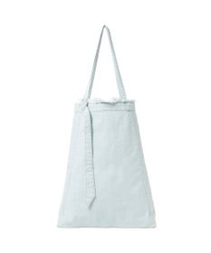 woadblue 【157】DENIM TIE TOTE デニムトートバッグ アイスブルー