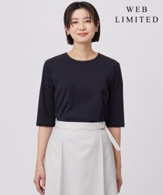 J.PRESS LADIES L 【WEB限定カラーあり・洗える】スムースジャージー カットソー