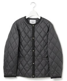 J.PRESS LADIES 【WEB限定カラーあり・洗える】コンパクトタフタキルティング ブルゾン