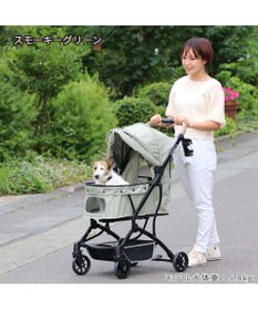 PET PARADISE smooca コンパクト ペットカート 《スモーキーグリーン》