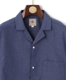 J.PRESS MEN 【HYBRID LINEN】オープンカラーシャツ