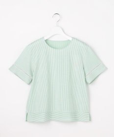 J.PRESS LADIES 【一枚で着映え】サッカージャージー クルーネック カットソー