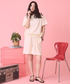 AMERICAN HOLIC 【PENNEY'S】配色ポロ+ショートパンツ