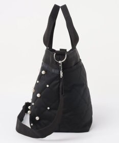 LeSportsac BUCKET TOTE W PEARLS/ブラックパール