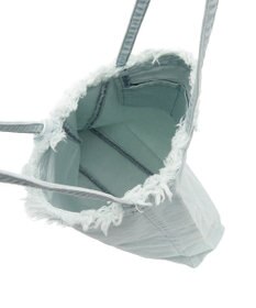 woadblue 【157】DENIM TIE TOTE デニムトートバッグ アイスブルー