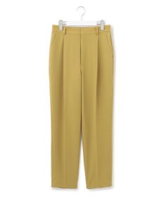 23区 【洗える】ポリエステルストレッチツイル テーパードパンツ