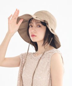 earth music&ecology 【ＵVカット】タックハット