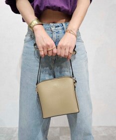 style code 【Ungrid/アングリッド】【WEB限定商品】キーリングチャーム付　ミニショルダーバッグ