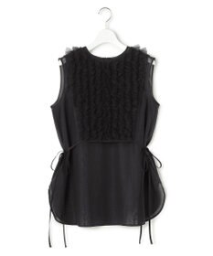 23区 【GOLD LABEL】コットンオーガンジー ジレコンビ ブラウス