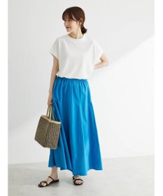 Green Parks Ｉ　切替ギャザーロングスカート