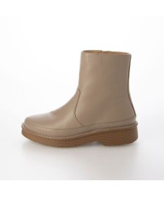 ing <ing>【WEB限定】ボリュームソールラウンドショートブーツ