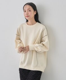 earth music&ecology 配色ルーズチュニック