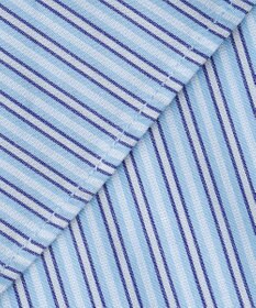 J.PRESS MEN 【WEB・一部店舗限定】コットンブロードストライプ バンドカラーシャツ