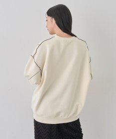 earth music&ecology 配色ルーズチュニック