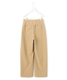 ICB 【洗える】ストレッチピーチツイル バレルパンツ