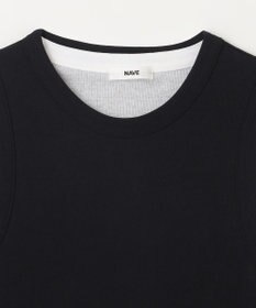 NAVE 【Nave・otona MUSE別注/洗える】レイヤードカットソー 2枚セット