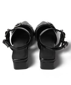 WEGO ハトメベルトポインテッドシューズ