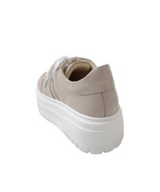 Pointer 日本製 本革ボリューム厚底スニーカー