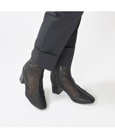 MODE ET JACOMO <noyau>ブロックヒールチュールブーツ