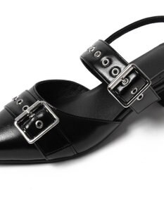 WEGO ハトメベルトポインテッドシューズ