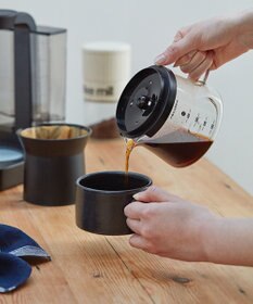 YAMATO テーブル＆キッチン 【レコルト】レインドリップコーヒーメーカー  ブラック  RDC-1(BK)