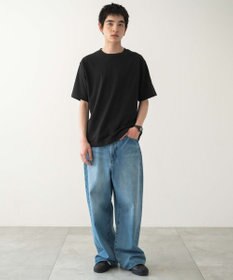 WEGO 【ユニセックス着用ITEM/MLサイズ展開/綿100%】リラックスフィットコットンT（SS）