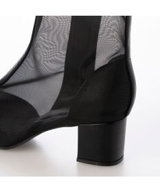 MODE ET JACOMO <noyau>ブロックヒールチュールブーツ