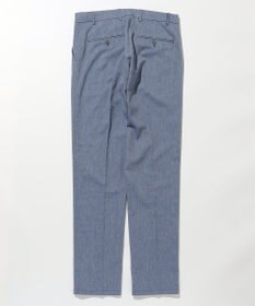 JOSEPH ABBOUD 【キングサイズ・ウエストも伸びる/清涼/ストレッチ】ストレッチリネンシャンブレーパンツ