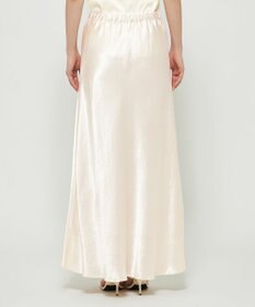 uncrave アセテートヴィンテージサテン バイアススカート