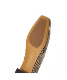 MODE ET JACOMO <MODE ET JACOMO>ローヒールスクエアトゥパンプス