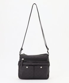 LA BAGAGERIE モノグラム　スクエアナイロンショルダー　SSサイズ