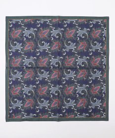 JOSEPH ABBOUD 【日本製】RCF綿ローン ペイズリープリント スカーフ