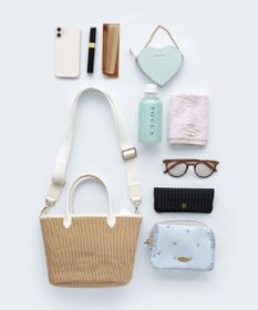 TOCCA TO THE SUNLIGHT POCHETTE かごバッグ【星風まどかさん着用】