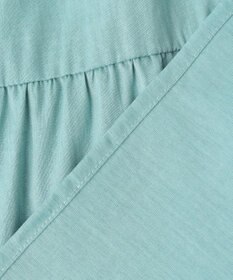 ANY 【洗濯機可能】シルキーソフトティアードブラウス