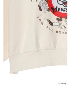 Green Parks ミッキーマウス・クラブ／アート裏起毛プルオーバー