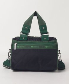 LeSportsac MINI SATCHEL BAG/ディープネイビーキルト