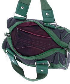 LeSportsac MINI SATCHEL BAG/ディープネイビーキルト