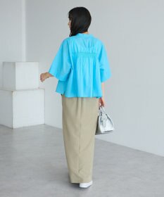 CRAFT STANDARD BOUTIQUE バックギャザーポンチョシャツ