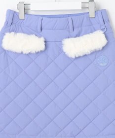 23区GOLF レディな防寒アイテム【WOMEN】ダイヤキルト 中綿スカート 保温性◎寒い朝に最適