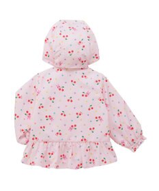 MIKI HOUSE HOT BISCUITS 【80-120cm】キャビット×さくらんぼ 総柄ウインドブレーカー