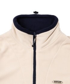 WEGO DISCUSフリースハーフジップPO