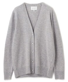 BEIGE， 【WEB限定・洗える】ALSACE / パール釦ウールニットカーディガン