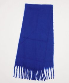 WEGO 【マフラー/ユニセックス着用】ワイドフリンジストール