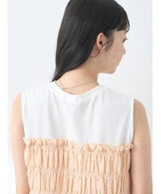 earth music&ecology ドッキングシャーリングプルオーバー