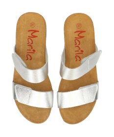INTER-CHAUSSURES 【Marila】ダブルベルトフットベッドサンダル