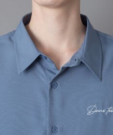 WEGO ワンポイントルーズシャツ（LS）