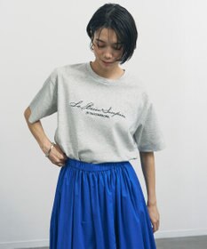UNFILO BEAUTY FORM-T cotton ロゴ ハーフスリーブ Tシャツ TOPグレー